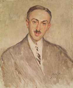 Studie k portrétu Andre Mauroise (1885-1967) 1924